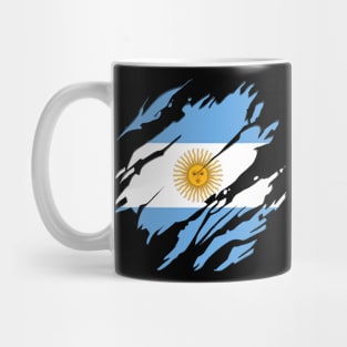 Proud Argentina Flag, Argentina gift heritage, Argentinian girl Boy Friend Mug